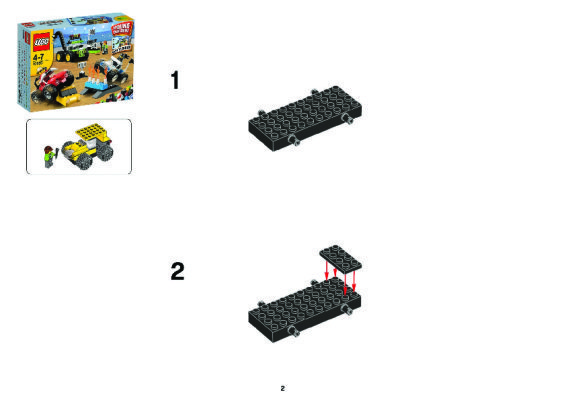 Building Instructions - LEGO - 10655 - LEGO® Monster Trucks: Page 1