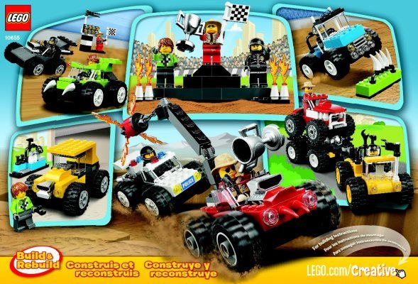 Building Instructions - LEGO - 10655 - LEGO® Monster Trucks: Page 1