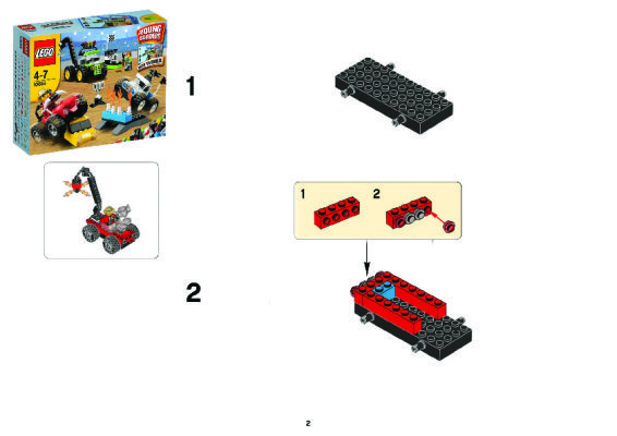 Building Instructions - LEGO - 10655 - LEGO® Monster Trucks: Page 1