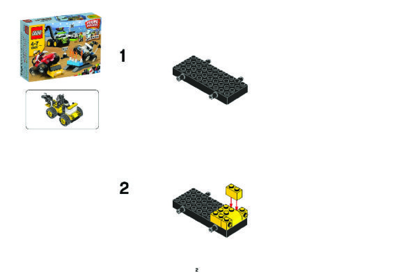 Building Instructions - LEGO - 10655 - LEGO® Monster Trucks: Page 1