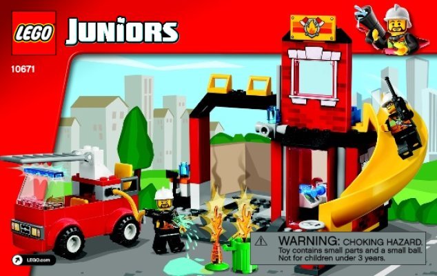 Building Instructions - LEGO - Juniors - 10671 - Fire Emergency: Page 1