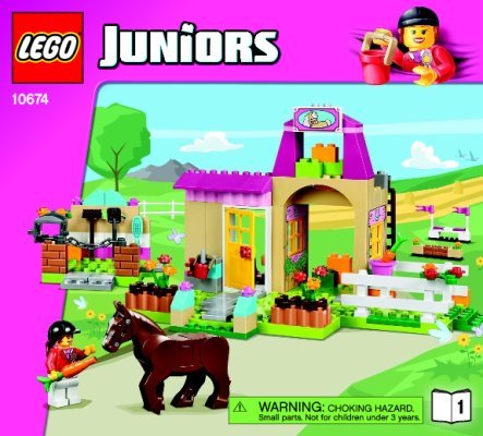 Building Instructions - LEGO - Juniors - 10674 - Pony Farm: Page 1