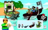 Building Instructions - LEGO - Juniors - 10679 - Pirate Treasure Hunt: Page 2