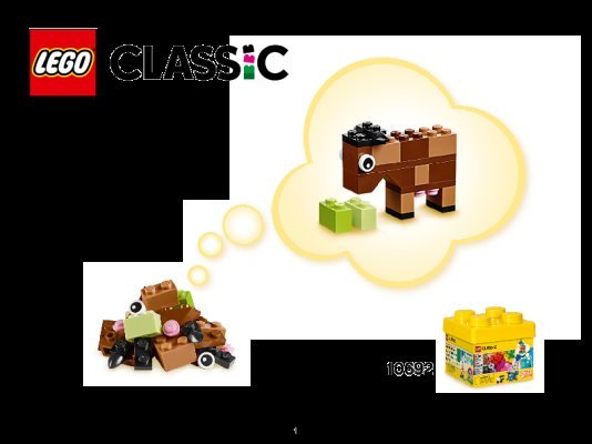 Building Instructions - LEGO - Classic - 10692 - LEGO® Creative Bricks: Page 1