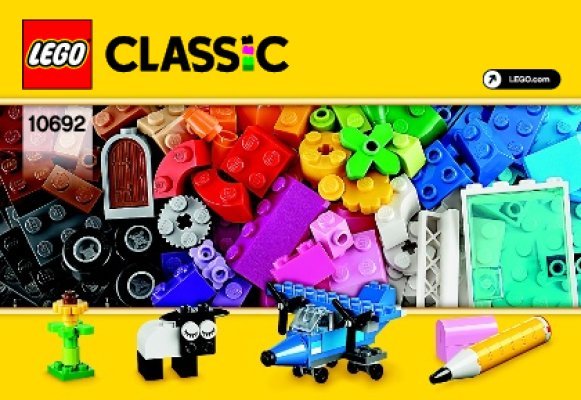 Building Instructions - LEGO - Classic - 10692 - LEGO® Creative Bricks: Page 1