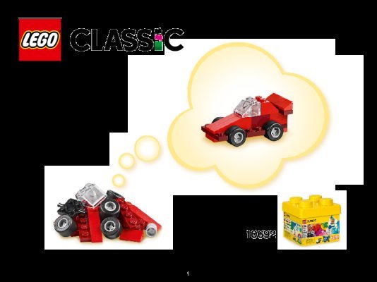 Building Instructions - LEGO - Classic - 10692 - LEGO® Creative Bricks: Page 1