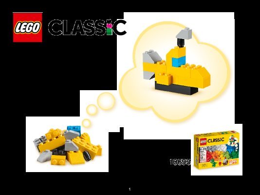 Building Instructions - LEGO - Classic - 10693 - LEGO® Creative Supplement: Page 1