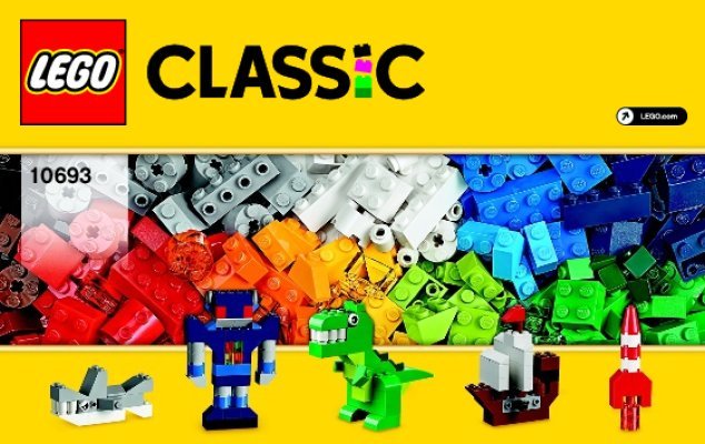 Building Instructions - LEGO - Classic - 10693 - LEGO® Creative Supplement: Page 1