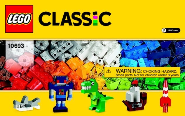 Building Instructions - LEGO - Classic - 10693 - LEGO® Creative Supplement: Page 1