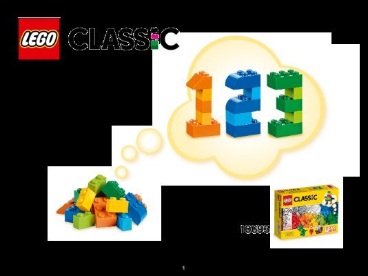 Building Instructions - LEGO - Classic - 10693 - LEGO® Creative Supplement: Page 1