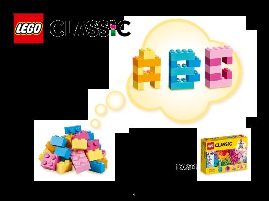 Building Instructions - LEGO - Classic - 10694 - LEGO® Creative Supplement Bright: Page 1