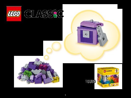 Building Instructions - LEGO - Classic - 10695 - LEGO® Creative Building Box: Page 1