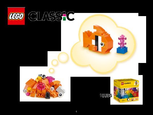 Building Instructions - LEGO - Classic - 10695 - LEGO® Creative Building Box: Page 1