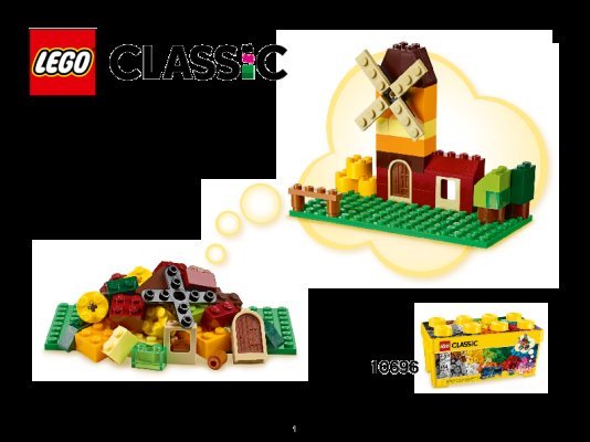 Building Instructions - LEGO - Classic - 10696 - LEGO® Medium Creative Brick Box: Page 1