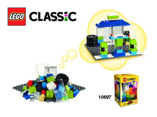 Building Instructions - LEGO - Classic - 10697 - LEGO® Large Creative Box: Page 1