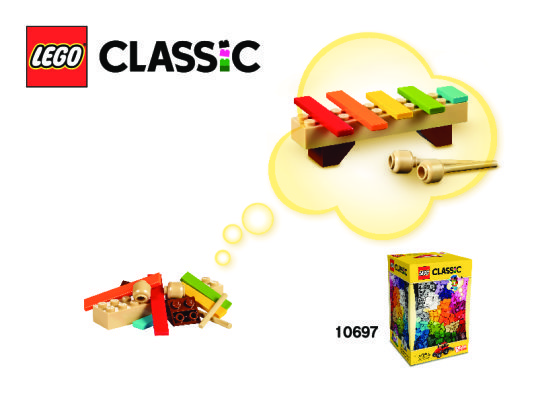 Building Instructions - LEGO - Classic - 10697 - LEGO® Large Creative Box: Page 1