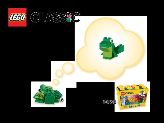 Building Instructions - LEGO - Classic - 10698 - LEGO® Large Creative Brick Box: Page 1