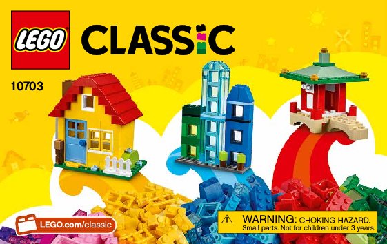 Building Instructions - LEGO - Classic - 10703 - Creative Builder Box: Page 1
