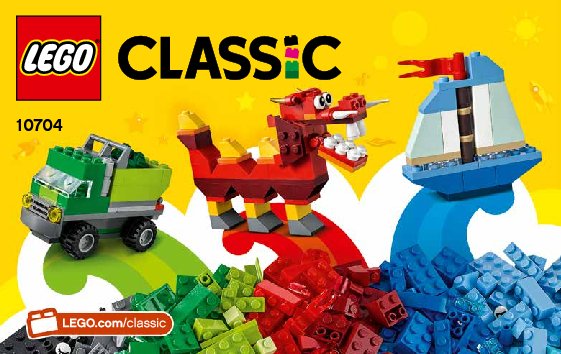 Building Instructions - LEGO - Classic - 10704 - Creative Box: Page 1