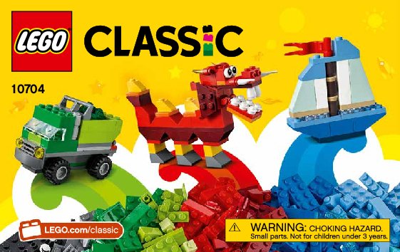 Building Instructions - LEGO - Classic - 10704 - Creative Box: Page 1