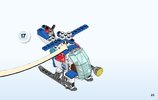 Building Instructions - LEGO - Juniors - 10720 - Police Helicopter Chase: Page 23