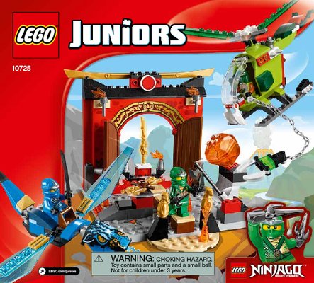 Building Instructions - LEGO - Juniors - 10725 - Lost Temple: Page 1