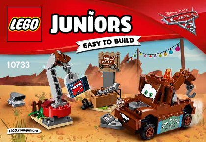 Building Instructions - LEGO - Juniors - 10733 - Mater's Junkyard: Page 1