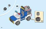 Building Instructions - LEGO - Juniors - 10735 - Police Truck Chase: Page 40