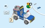 Building Instructions - LEGO - Juniors - 10735 - Police Truck Chase: Page 41