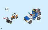 Building Instructions - LEGO - Juniors - 10735 - Police Truck Chase: Page 42