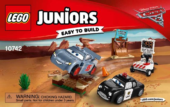 Building Instructions - LEGO - Juniors - 10742 - Willy's Butte Speed Training: Page 1