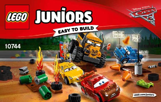 Building Instructions - LEGO - Juniors - 10744 - Thunder Hollow Crazy 8 Race: Page 1