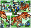 Building Instructions - LEGO - Juniors - 10758 - T. rex Breakout: Page 71