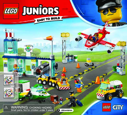 Building Instructions - LEGO - 10764 - City Central Airport: Page 1