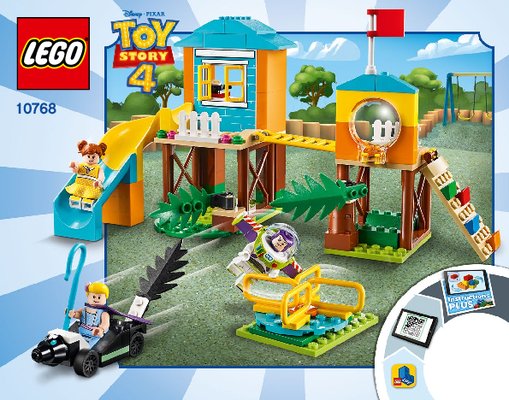 Building Instructions - LEGO - 10768 - Buzz & Bo Peep's Playground Adventure: Page 1