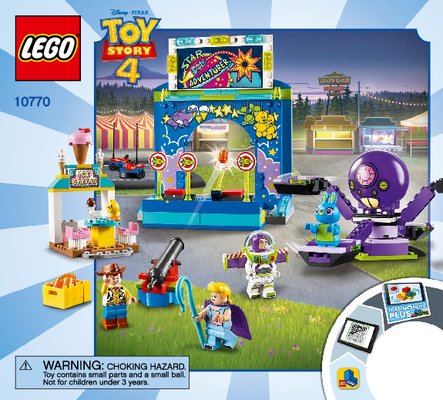 Building Instructions - LEGO - 10770 - Buzz & Woody's Carnival Mania!: Page 1