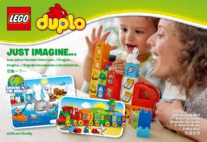 Building Instructions - LEGO - DUPLO - 10801 - Baby Animals: Page 1