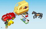 Building Instructions - LEGO - DUPLO - 10807 - Horse Trailer: Page 12