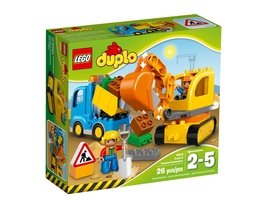 LEGO - DUPLO - 10812 - Truck & Tracked Excavator