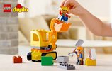 Building Instructions - LEGO - DUPLO - 10812 - Truck & Tracked Excavator: Page 7