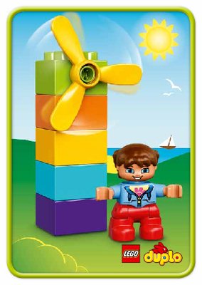 Building Instructions - LEGO - DUPLO - 10820 - LEGO® DUPLO® Creative Building Basket: Page 1