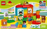 Building Instructions - LEGO - DUPLO - 10833 - Preschool: Page 1