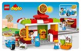 Building Instructions - LEGO - DUPLO - 10834 - Pizzeria: Page 19