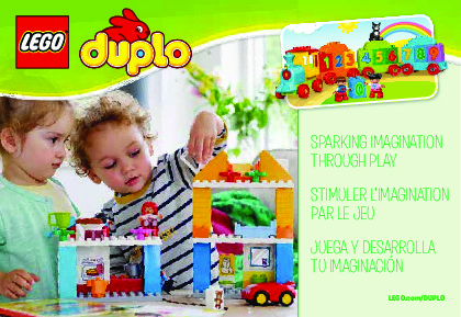 Building Instructions - LEGO - DUPLO - 10843 - Mickey Racer: Page 1