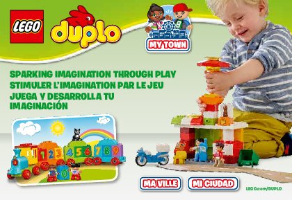 Building Instructions - LEGO - DUPLO - 10851 - My First Bus: Page 1