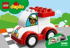 Building Instructions - LEGO - DUPLO - 10860 - My First Race Car: Page 1