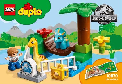 Building Instructions - LEGO - DUPLO - 10879 - Gentle Giants Petting Zoo: Page 1