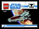 Building Instructions - LEGO - 20007 - Republic Attack Cruiser: Page 1