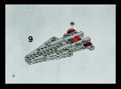 Building Instructions - LEGO - 20007 - Republic Attack Cruiser: Page 10