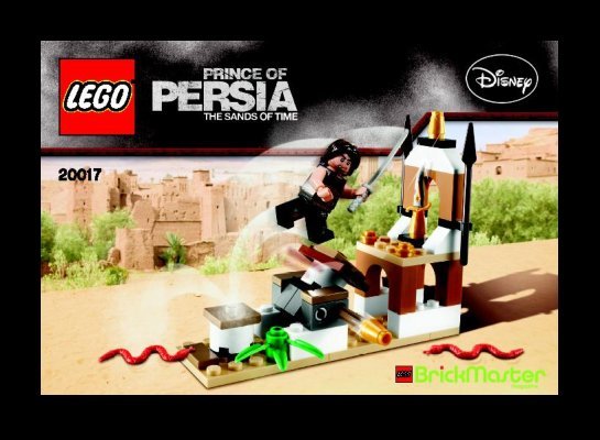 Building Instructions - LEGO - 20017 - LEGO Prince of Persia Daggar Trap: Page 1